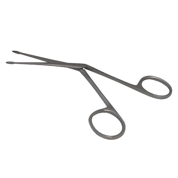 House Miniature Forceps, Finely Serrated, Extra Delicate Jaws, 4.0 Mm Long Jaws, 2 3/4" (7.0 Cm) Shaft